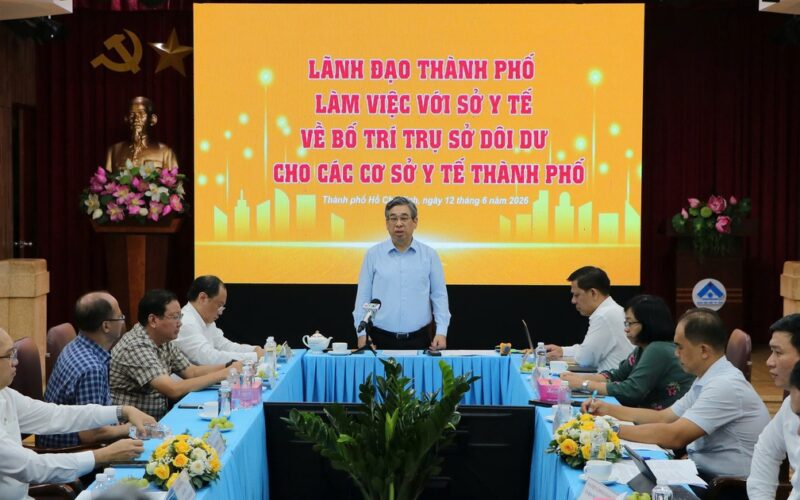 Dùng trụ sở dôi dư làm nguồn lực nâng tầm y tế TPHCM
