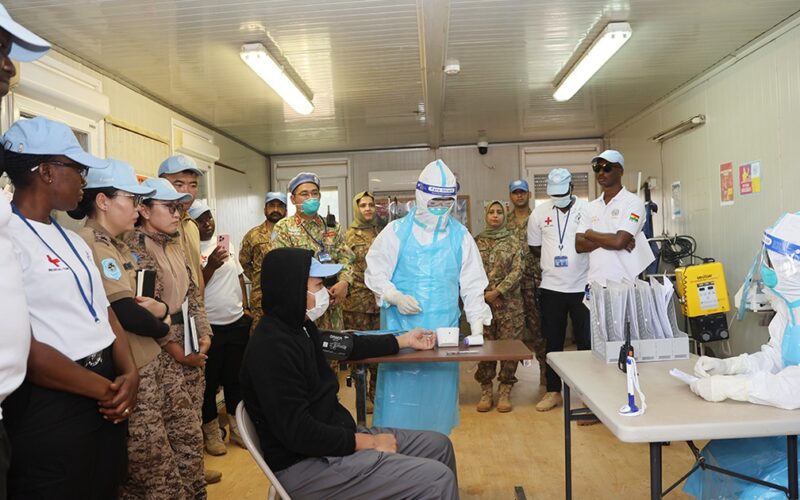 Bệnh viện Dã chiến 2.7 Việt Nam diễn tập ứng phó nguy cơ dịch Ebola tại Nam Sudan