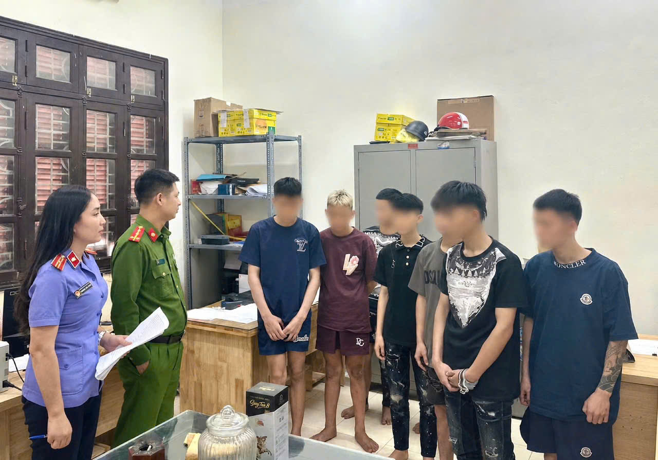 Nhóm đối tượng chưa thành niên gây liên tiếp 9 vụ trộm xe máy- Ảnh 1.