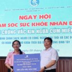 300 liều vaccine cúm đến với người dân phường Bình Tây, TPHCM